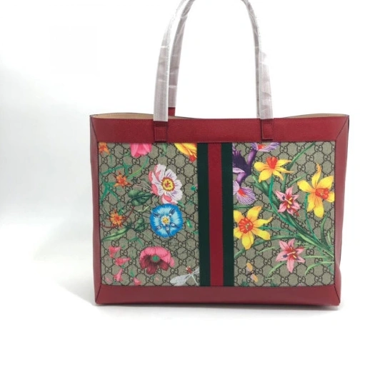 Hyper Peter Monogram Web Flora Tote Ophidia Supreme GUCCI Large GG 0717